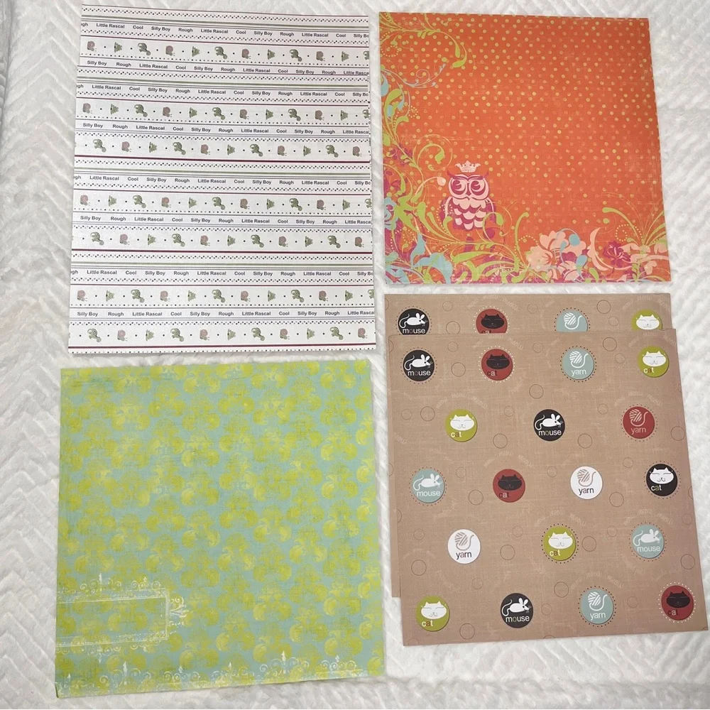 Scrapbook Craft Paper 12x12 Inches‎ Cardstock